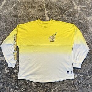 Walt Disney World Dole Whip Pineapple Swirl Spirit Jersey Yellow Eats Size L